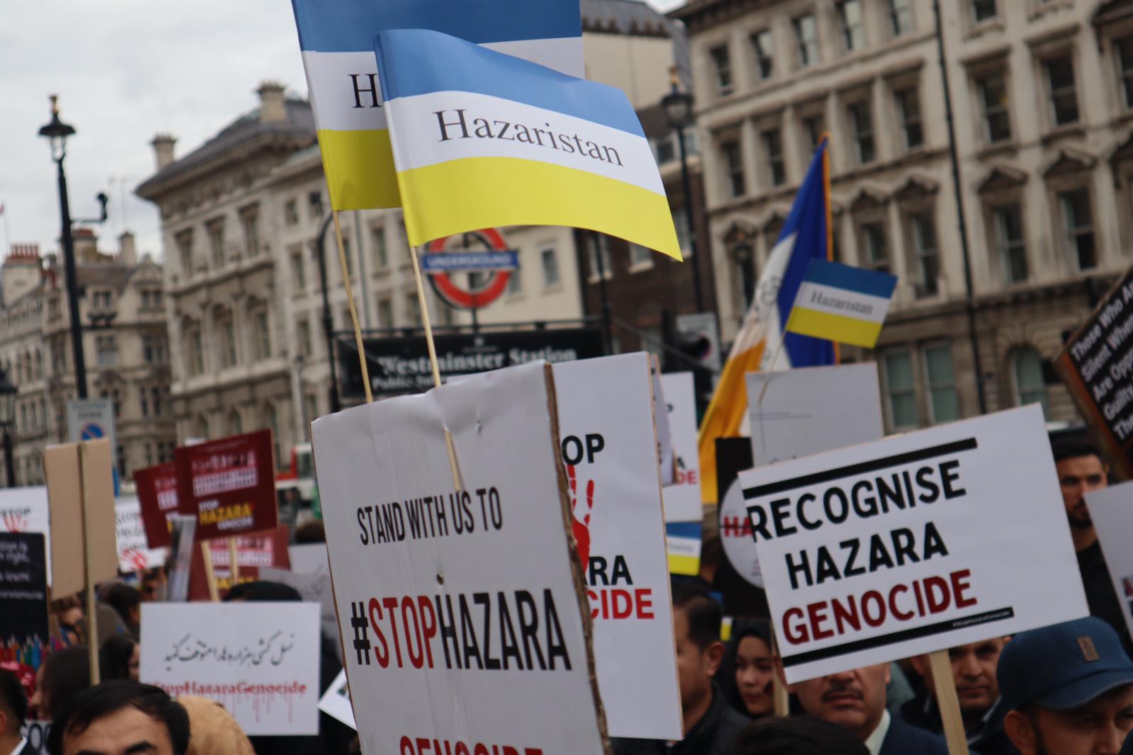 London Protest Demands Recognition of Hazara Genocide