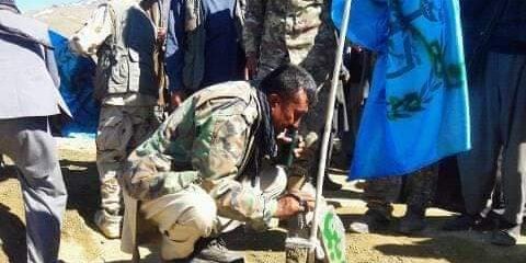 پیکر فرمانده طوفان به خاک سپرده شد